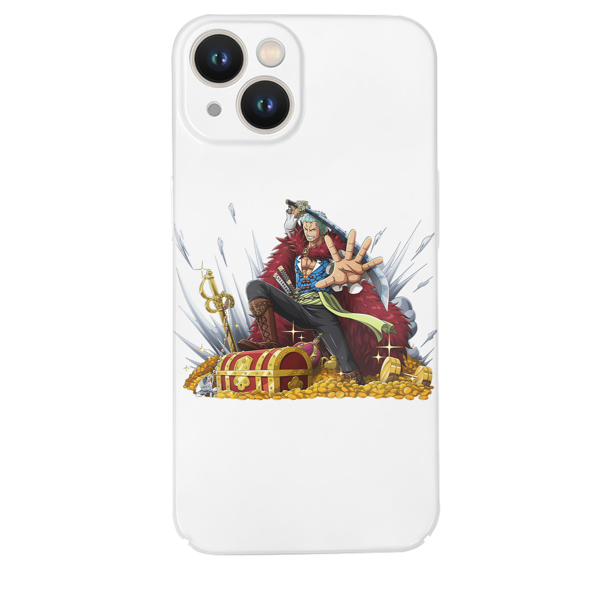 （画像用） ワンピース ロロノア・ゾロ ONE PIECE Roronoa Zoro 【iPhone 14シリーズ対応】ハードケース